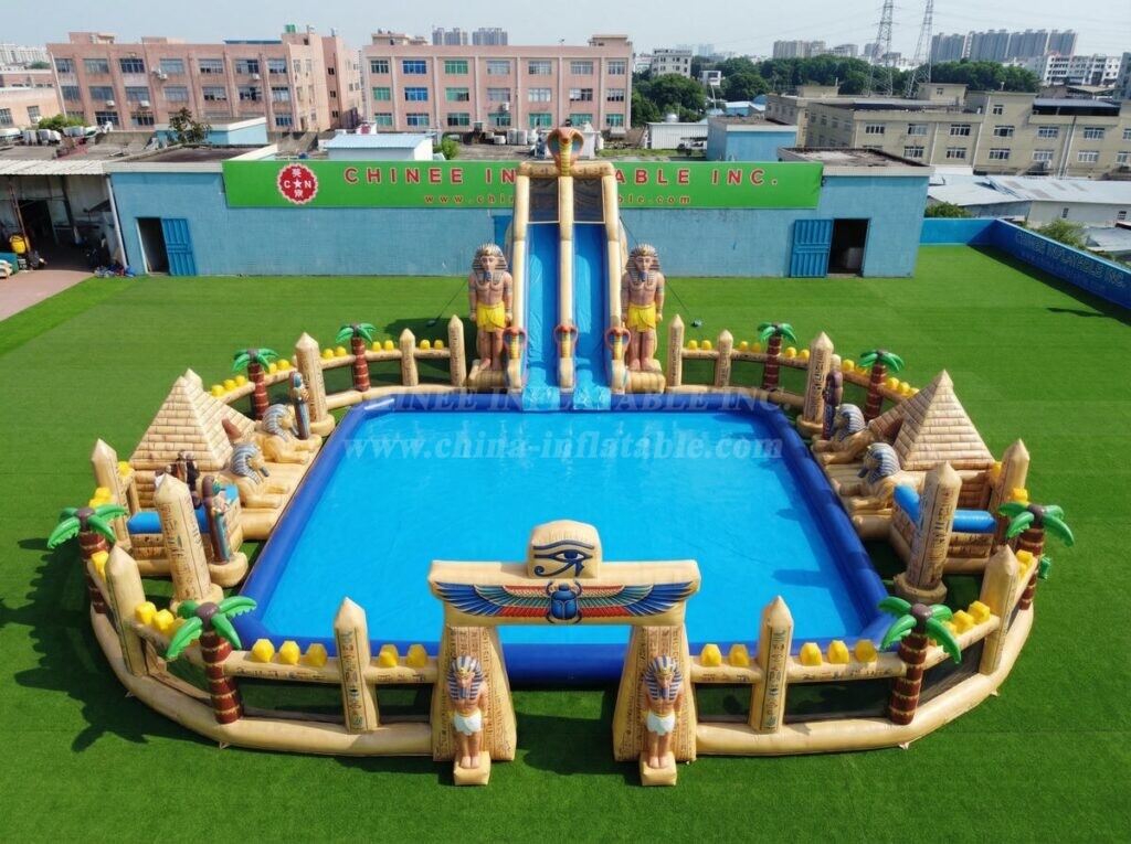 Pool3-869 Egypt Theme Inflatable Pool Water Park