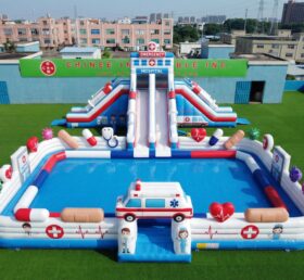 Pool3-878 Hospital Theme Inflatable Pool Water Park