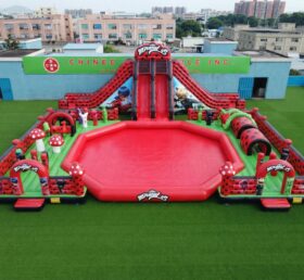 Pool3-885 Miraculous Ladybug Theme Inflatable Pool Water Park