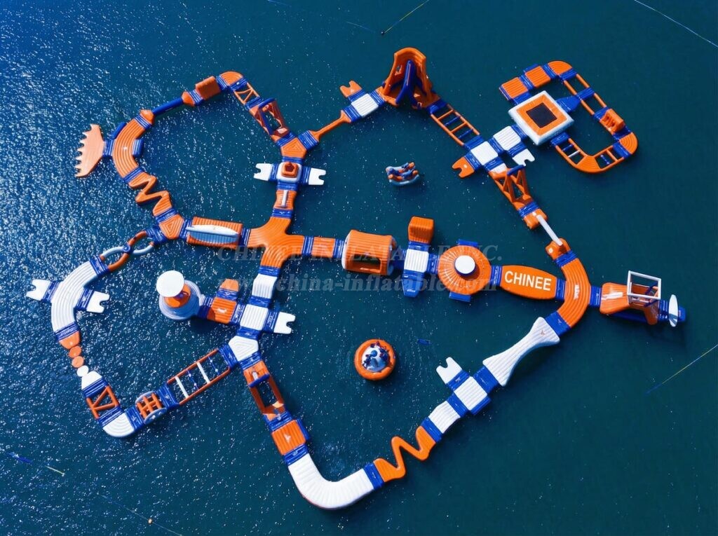 S594 Inflatable Water Park Aqua Park Water Island