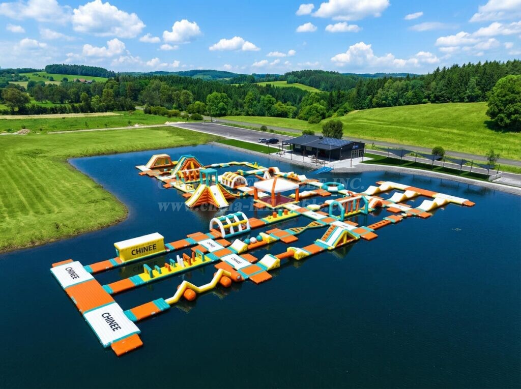 S598 Inflatable Water Park Aqua Park Water Island