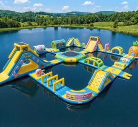 S617 SpongeBob Theme Inflatable Water Park