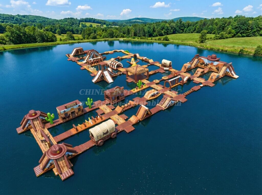 S620 Wild West Theme Inflatable Water Park