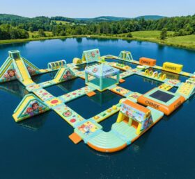 S627 Cocomelon Theme Inflatable Water Park