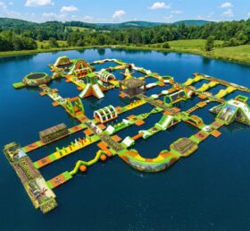 S650 Shrek Theme Inflatable Water Park