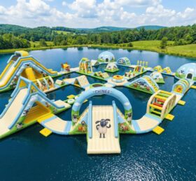 S659 Timmy Time Theme Inflatable Water Park