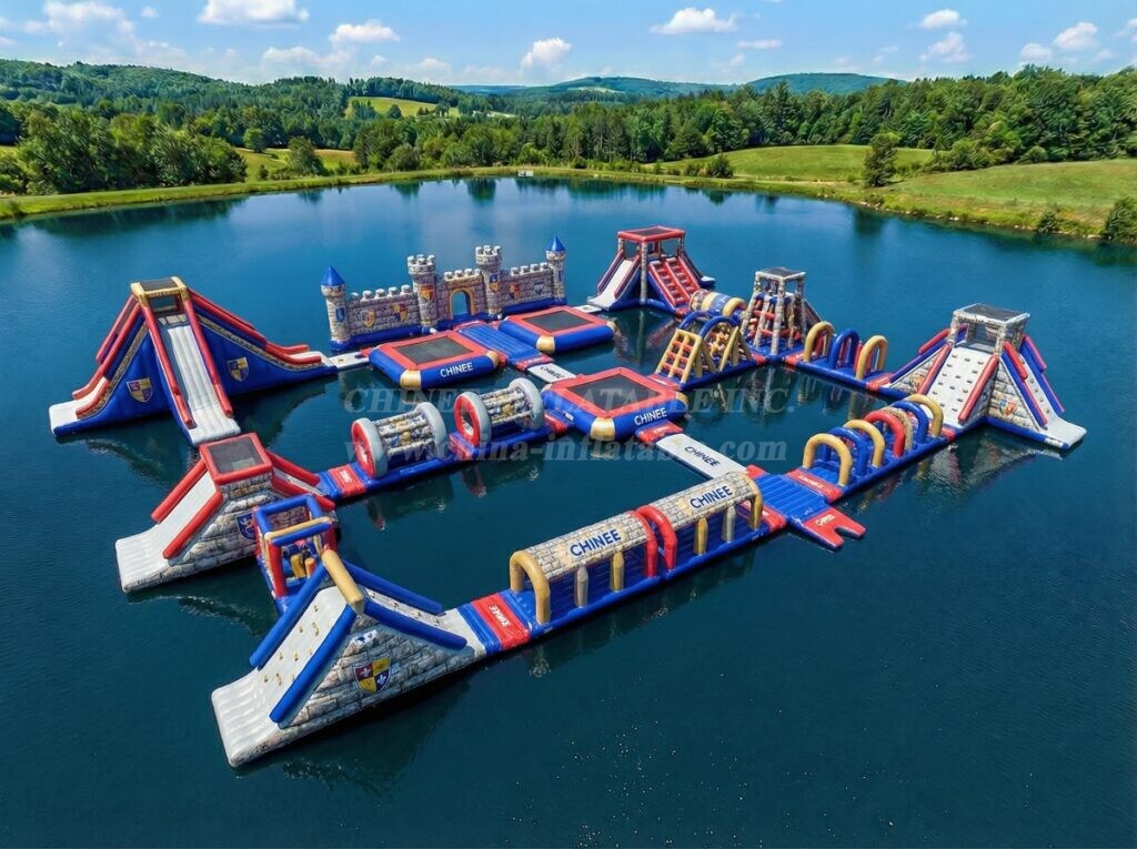 S672 Castle Kingdom Theme Inflatable Water Park