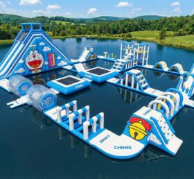S679 Doraemon Theme Inflatable Water Park