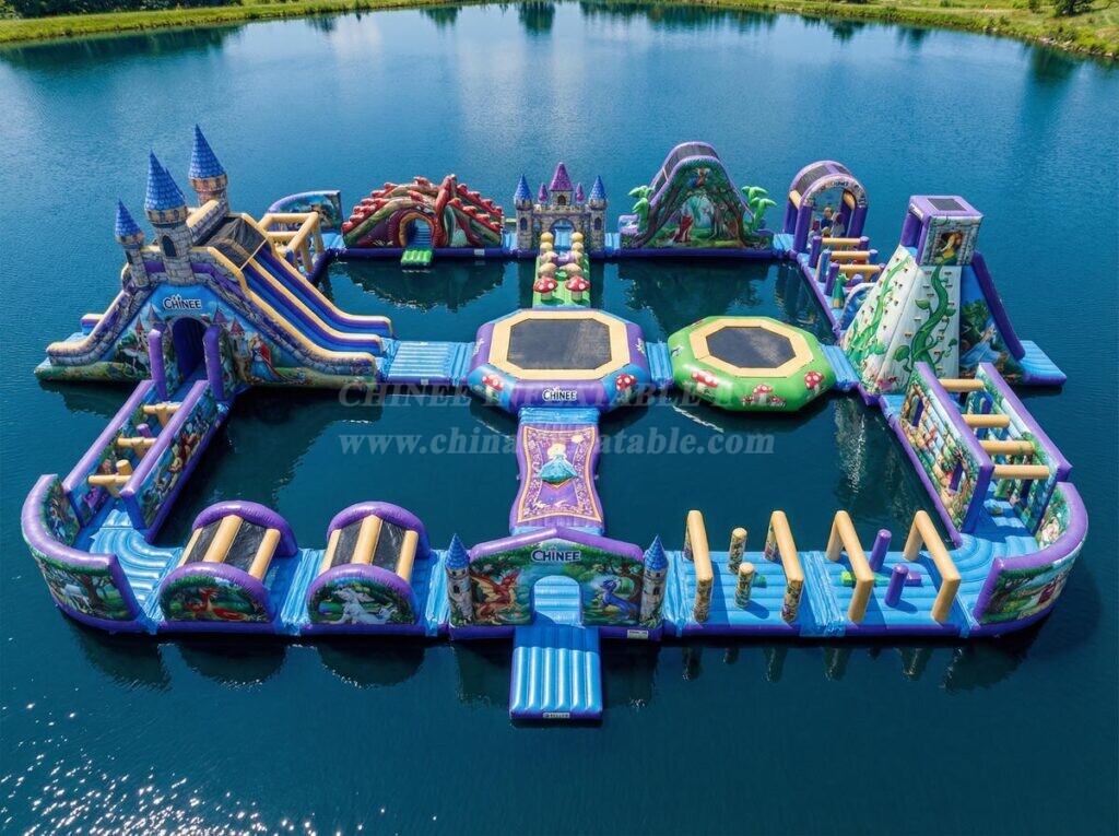 S682 Fairy Tale Theme Inflatable Water Park