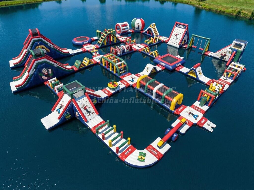 S700 Popeye Theme Inflatable Water Park
