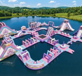 S701 Princess Parties Theme Inflatable Water Park