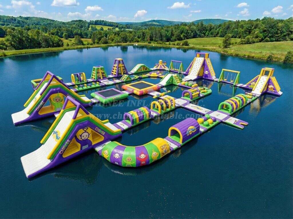 S709 Teletubbies Theme Inflatable Water Park