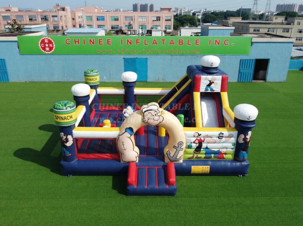 T2-7148 Popeye Theme Inflatable Bouncer