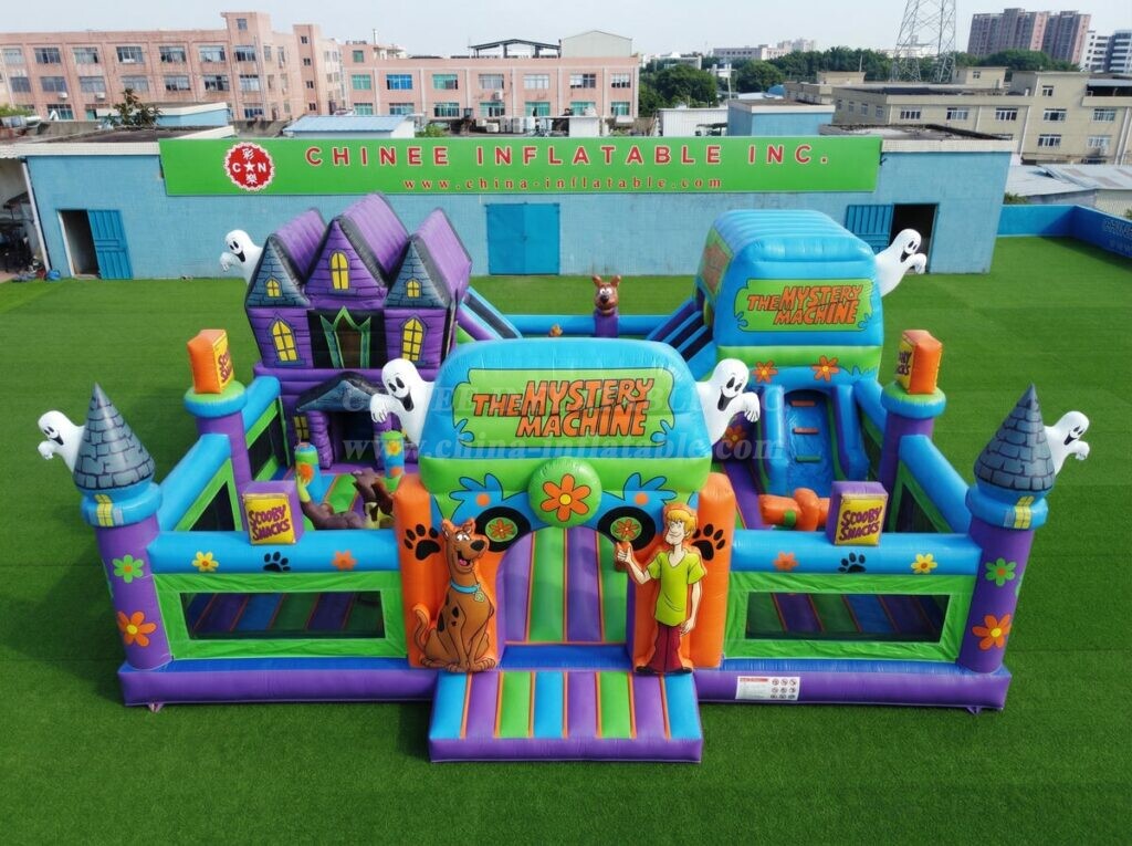 T2-7154 Scooby-Doo Theme Inflatable Bouncer