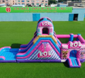 T8-6165 L.O.L.SURPRISE Theme Inflatable Water Slide