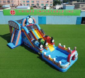 T8-6211 Thomas & Friends Theme Inflatable Water Slide