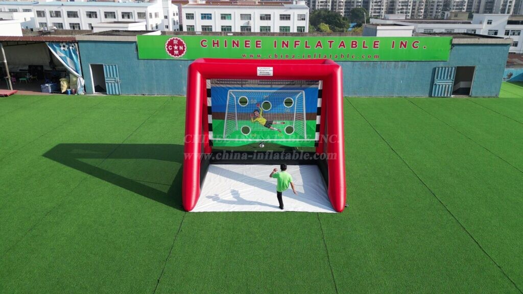 T11-4901 Inflatable Soccer Shooting Game