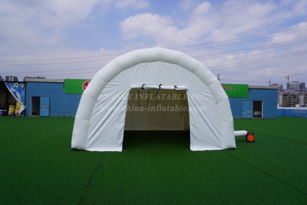 Tent1-424B White Branded Inflatable Event Tent