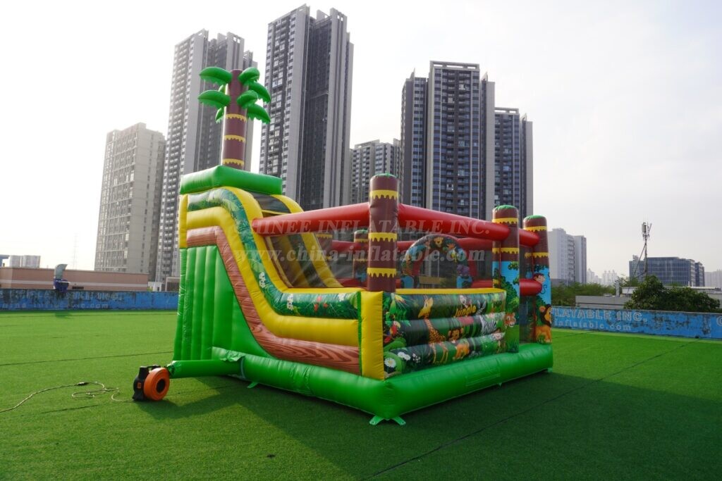 T2-4103H Jungle-themed Inflatable Combos