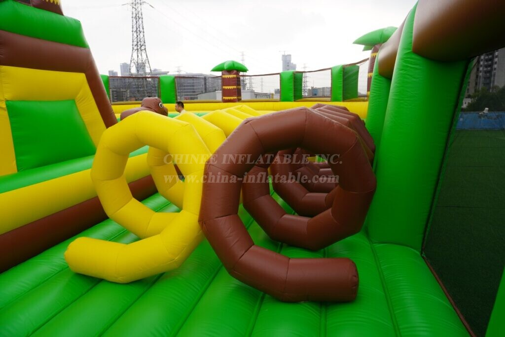 T7-1811 Jungle Adventure Inflatable Obstacle Course