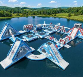 S755 Airplane Theme Inflatable Water Park