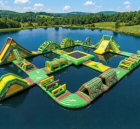 S771 Crocodile Theme Inflatable Water Park
