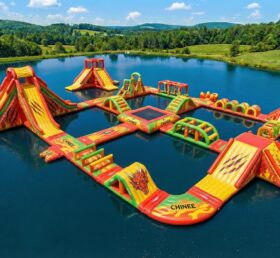 S776 Dragon Theme Inflatable Water Park