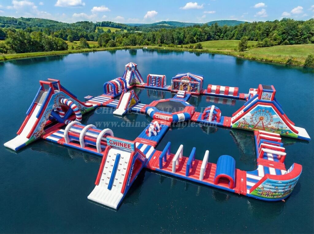 S784 Ferris Wheel Theme Inflatable Water Park