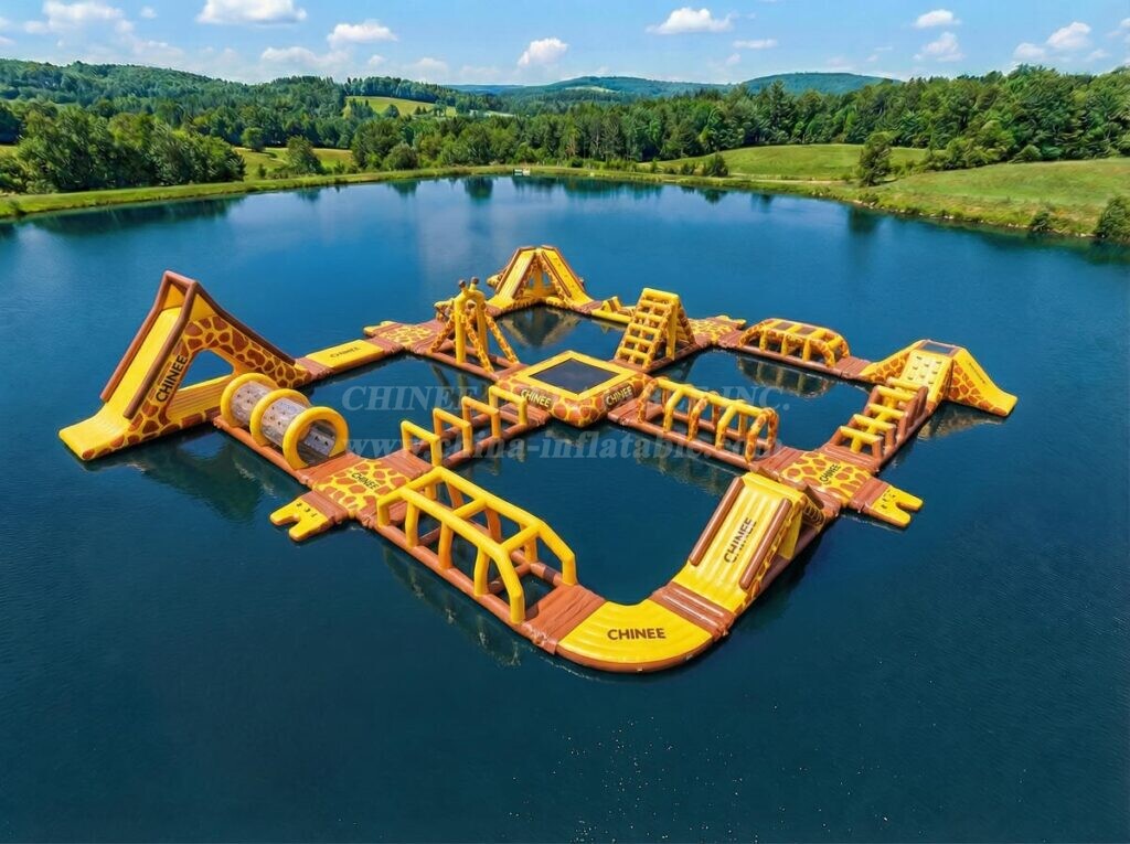 S789 Giraffe Theme Inflatable Water Park