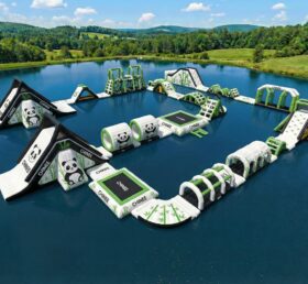 S809 Panda Theme Inflatable Water Park