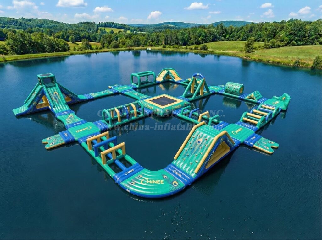 S811 Peacock Theme Inflatable Water Park