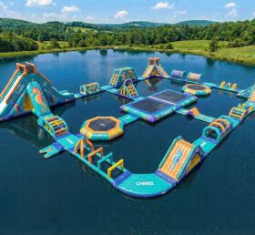 S821 Seahorse Theme Inflatable Water Park