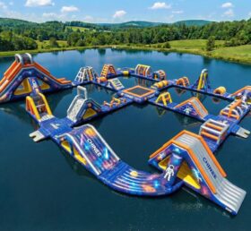 S825 Space Theme Inflatable Water Park