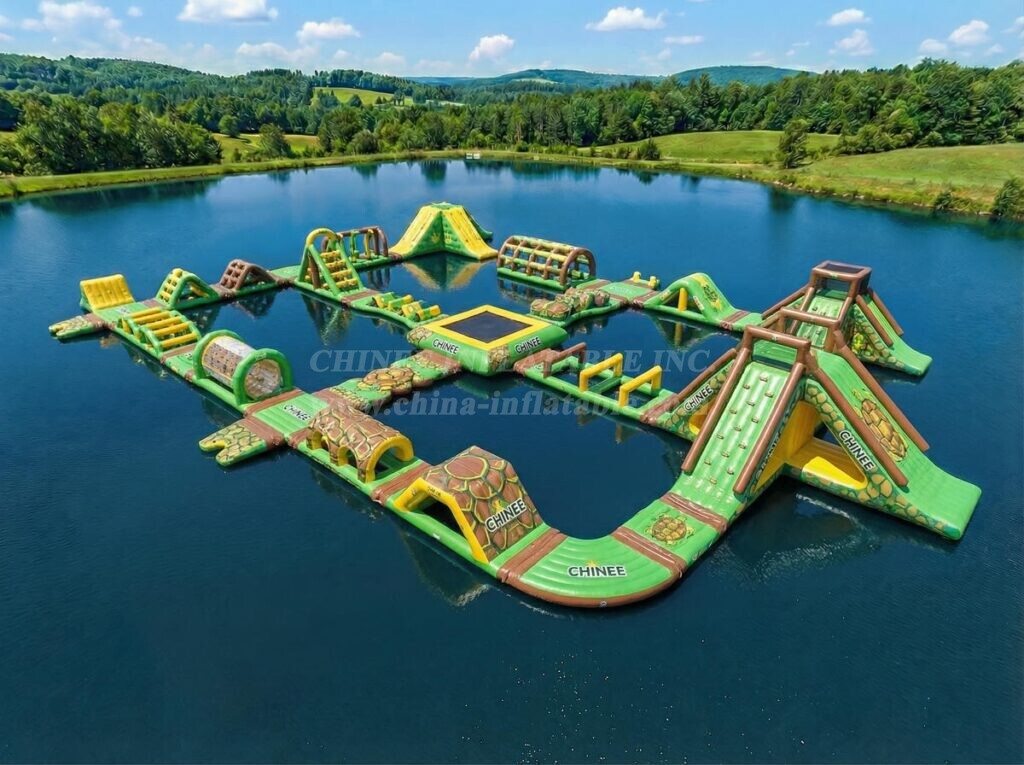 S831 Turtle Theme Inflatable Water Park