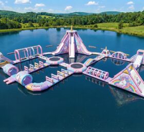 S832 Unicorn Theme Inflatable Water Park