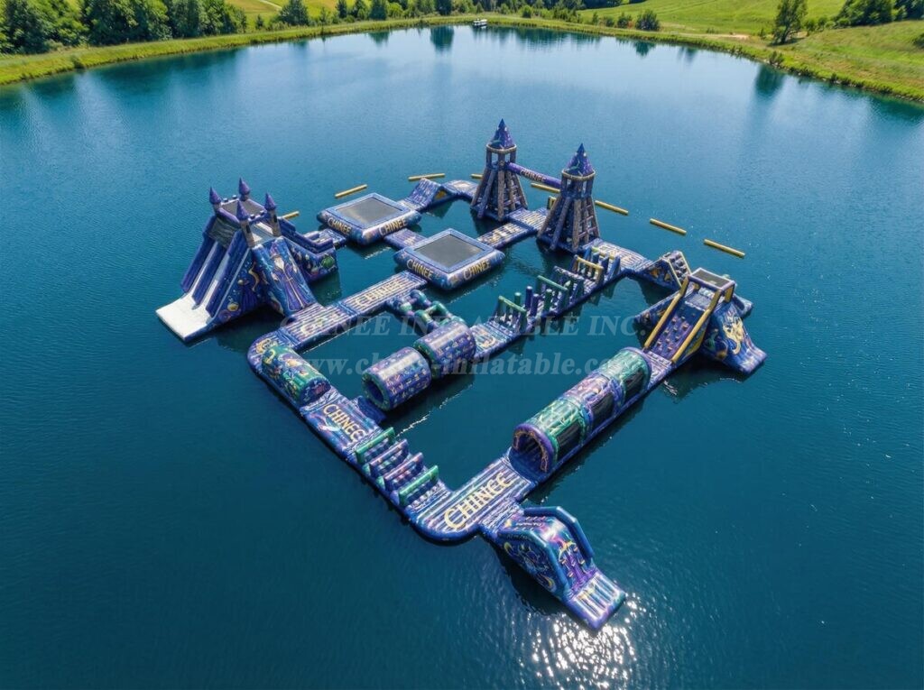 S836 Wizard Theme Inflatable Water Park