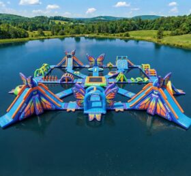 S842 Butterfly Theme Inflatable Water Park