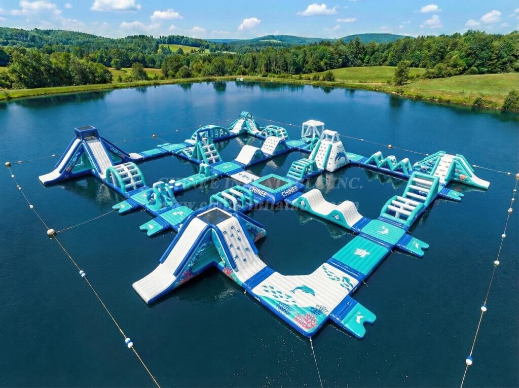 S863 Ocean Theme Inflatable Water Park