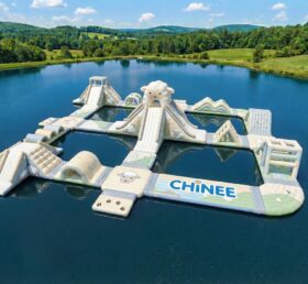 S871 Sheep Theme Inflatable Water Park