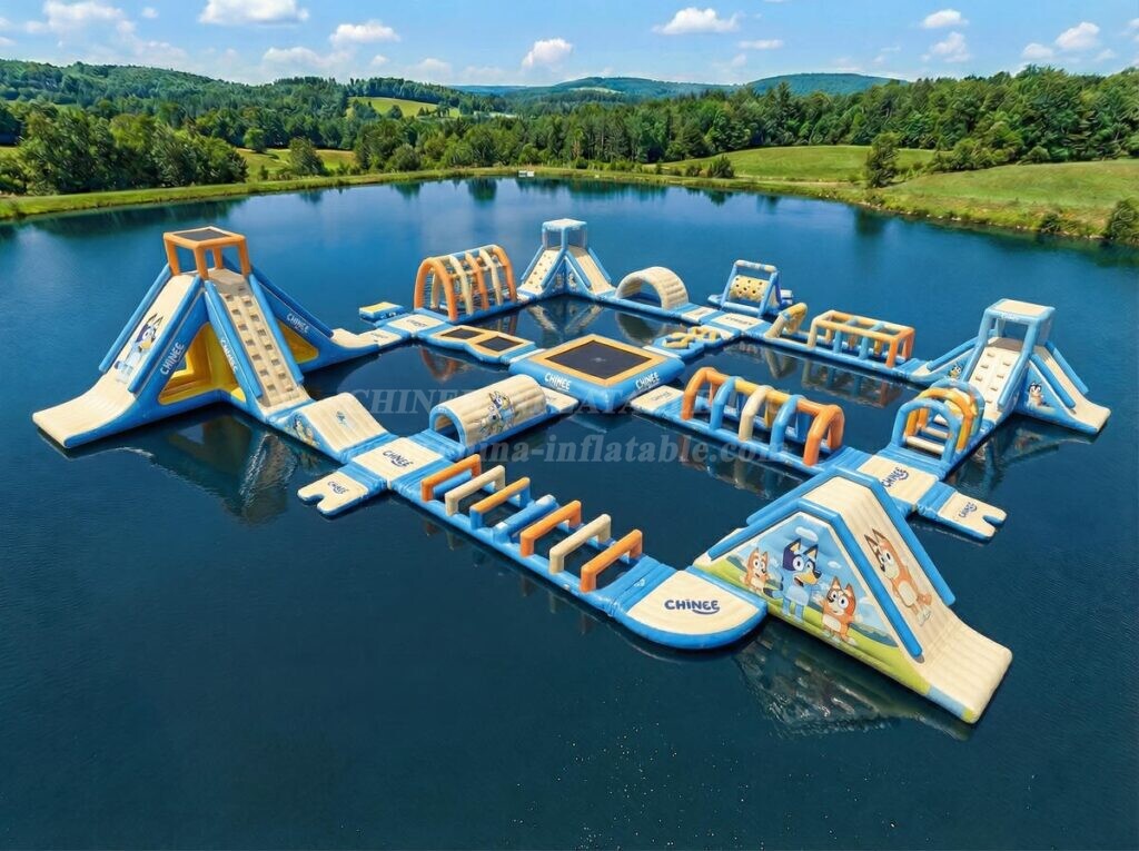 S888 Bluey Theme Inflatable Water Park