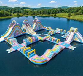 S891 Care Bears Theme Inflatable Water Park