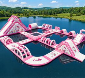 S900 Hello Kitty Theme Inflatable Water Park