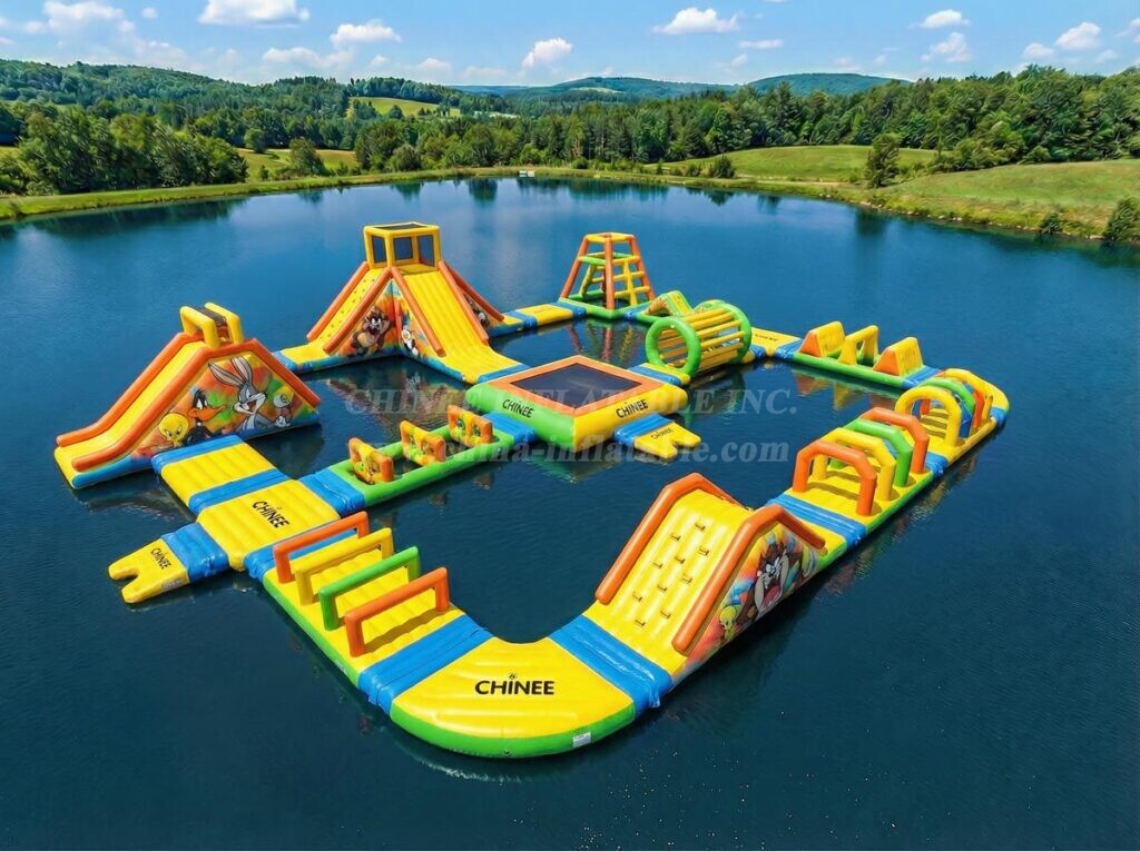 S905 Looney Tunes Theme Inflatable Water Park