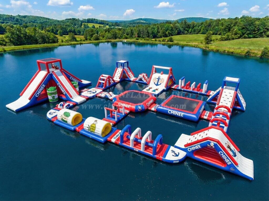 S920 Popeye Theme Inflatable Water Park