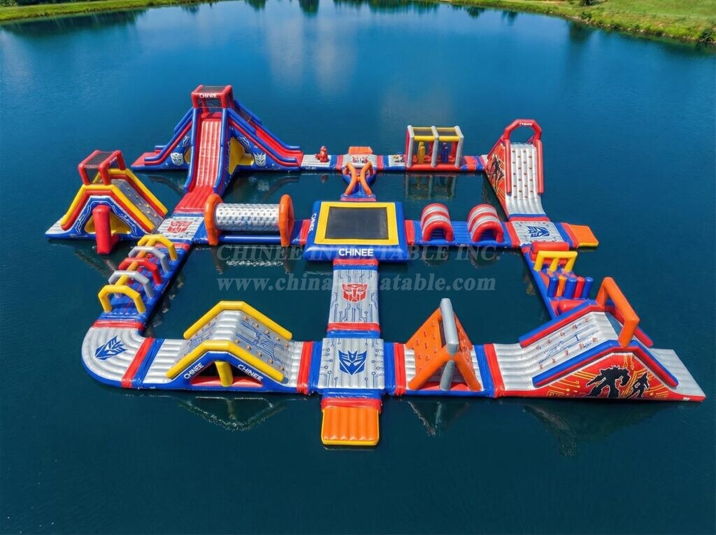 S946 Transformers Theme Inflatable Water Park
