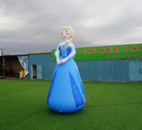 Cartoon2-1001 Ice Princess Inflatable Cartoon Figure