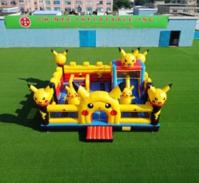 T2-8942 Pokémon Electric Mouse Inflatable Bounce Castle Combo