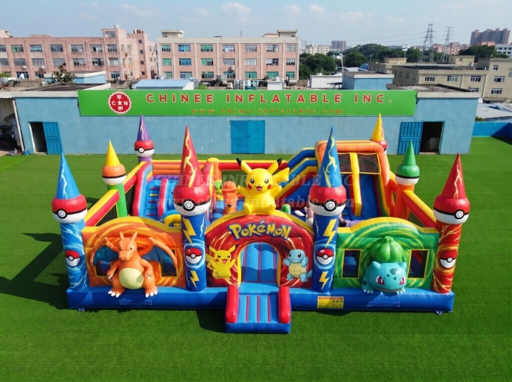 T6-3001 Pokémon Theme Inflatable Funcity
