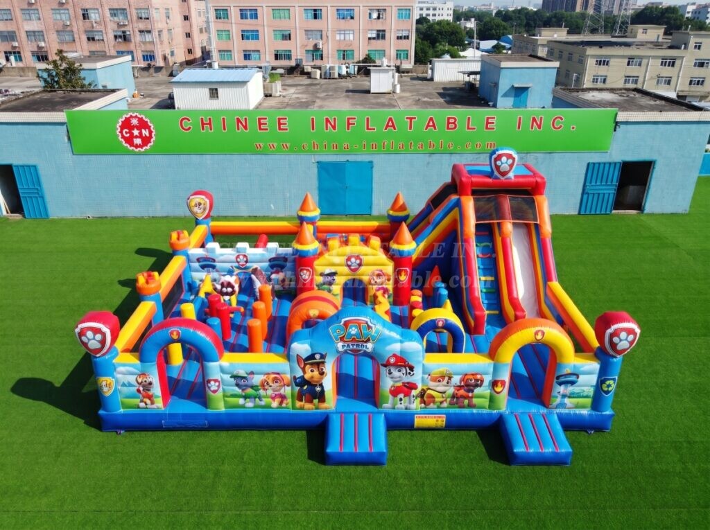 T6-3002 Paw Patrol Themed Inflatable Funcity