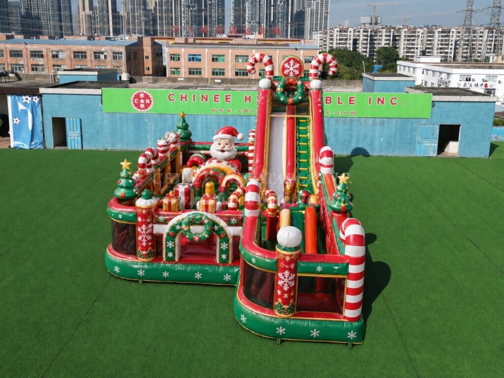 T6-6680C Christmas Santa Inflatable Funcity
